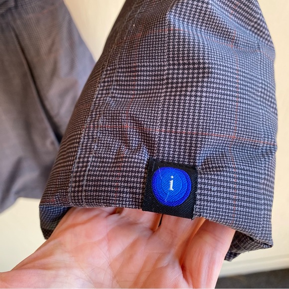 GUC Irideon Riding Wear Insulated Houndstooth Coat Size L - Picture 5 of 16